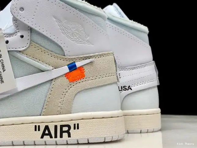 Kick Theory 1 High AQ0818-100 White Air Off-White Jordan Retro 0524